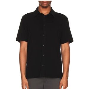 COTTON CITIZEN
PRESLEY SHORT SLEEVE BUTTONDOWN CHARCOAL